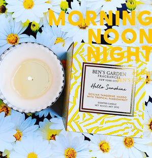 Inspiration With Scented Candles | Morning, Noon, Night by Ben - Bensgarden.com