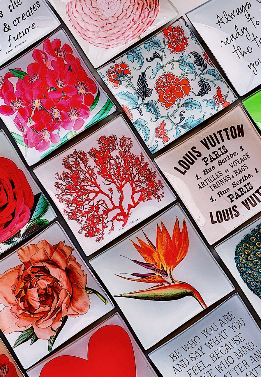 Decoupage Image Trays