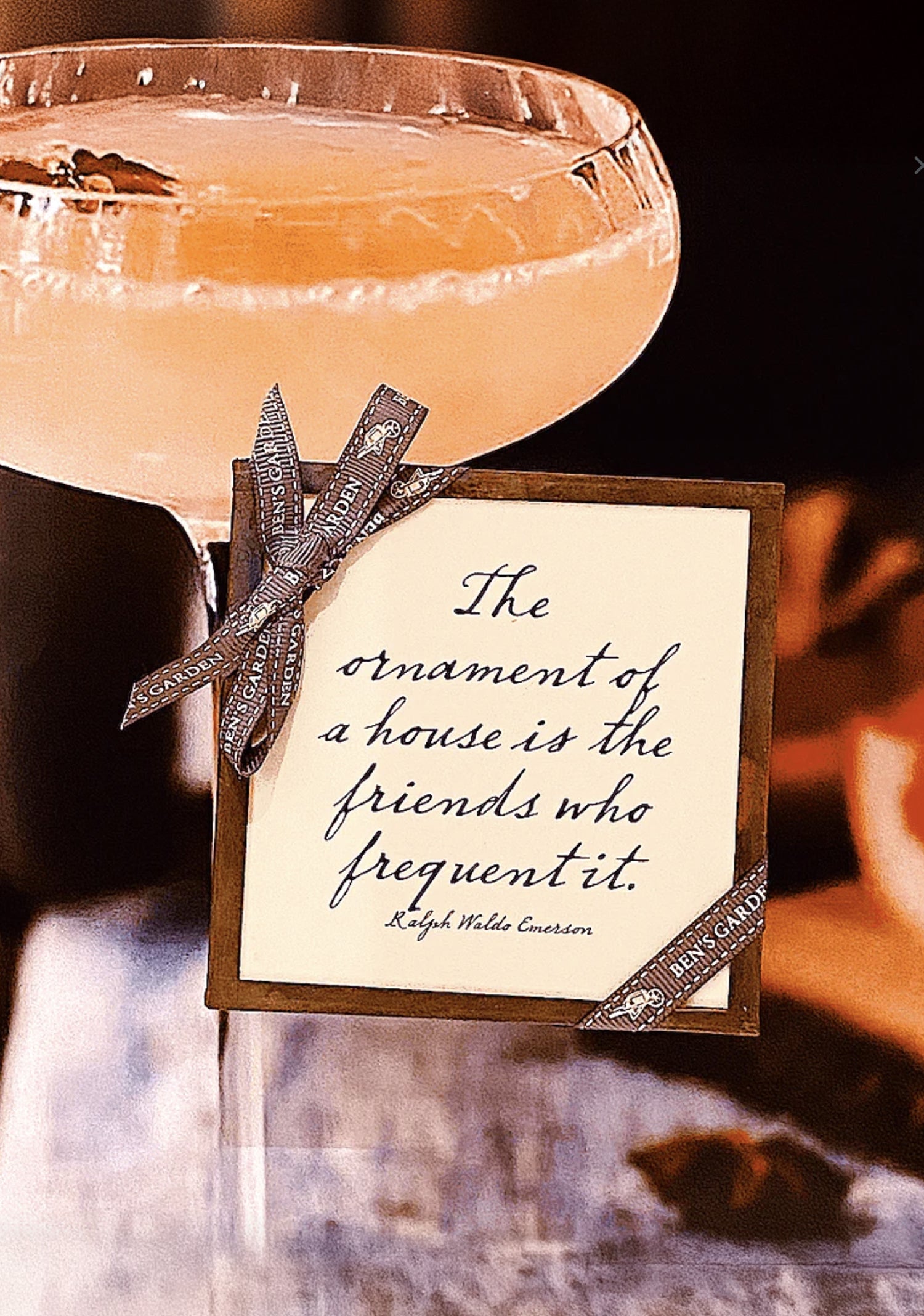 The Ornament Of A House Copper & Glass Coasters, Set of 4 - Bensgarden.com