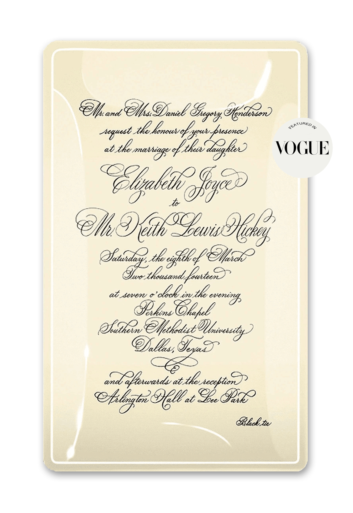 Personalized 6"x 10" Custom Decoupage Glass Tray