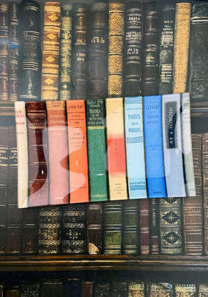 New York Public Library Reserve Decoupage Glass Tray