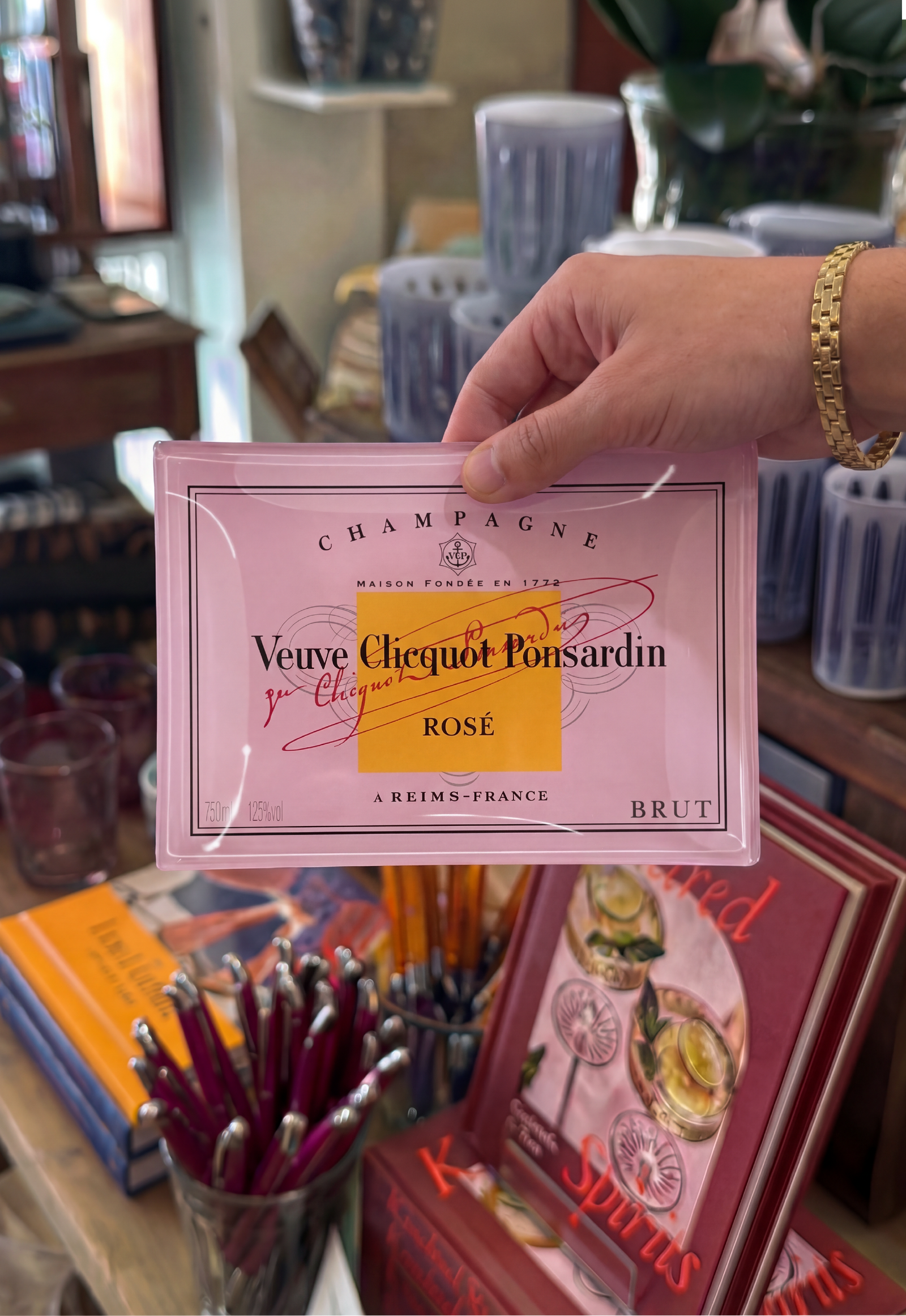 Veuve Cliciquot Rosé Tray