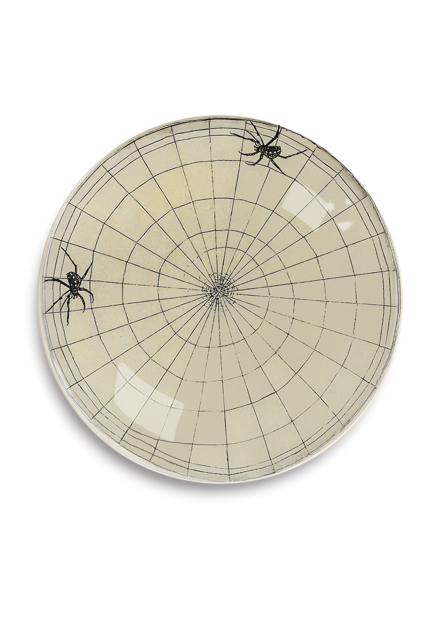 Spiders Web #2 Round Decoupage Tray