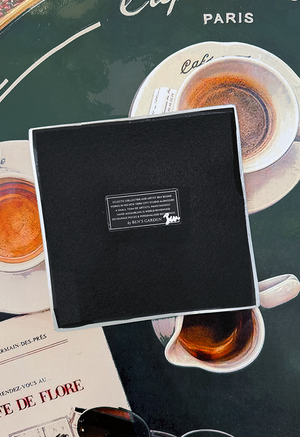 Pink Peony Decoupage Glass Tray