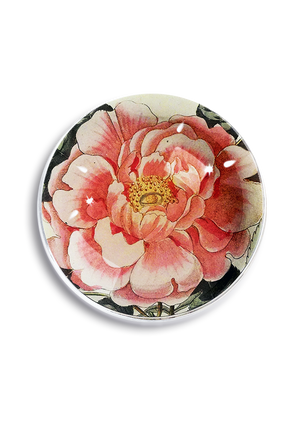 Jennifer Garner Peony Crystal Dome Paperweight