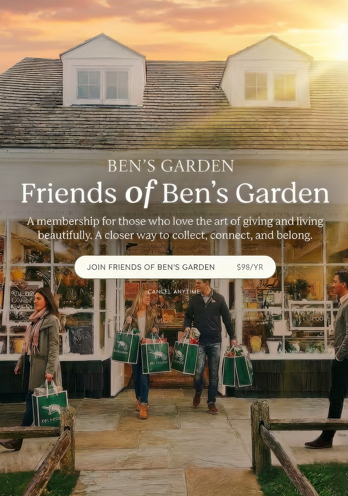 Friends of Ben's Garden Membership