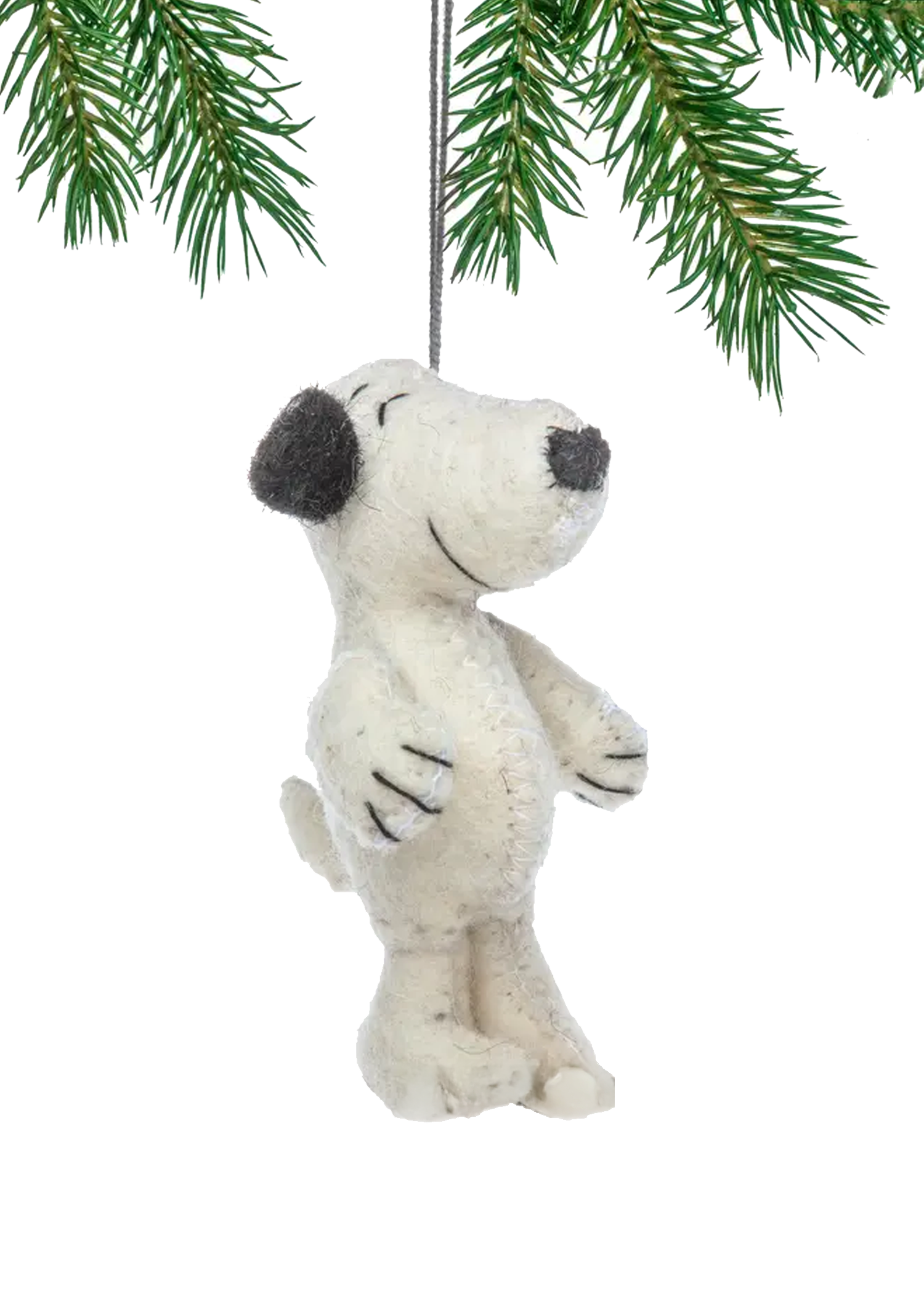 Hand-Sewn Felt Snoopy Ornament