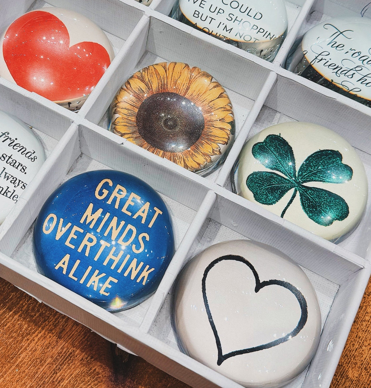 If Friends Were Flowers Crystal Dome Paperweight - Bensgarden.com