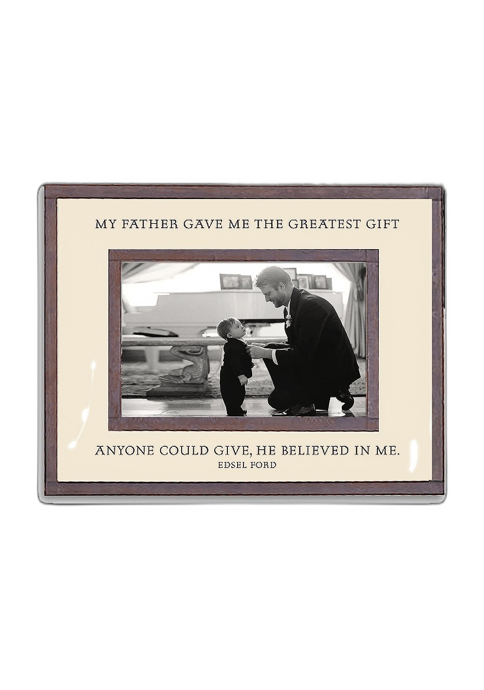My Father Gave Me Copper & Glass Photo Frame