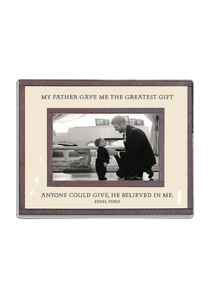 My Father Gave Me Copper & Glass Photo Frame