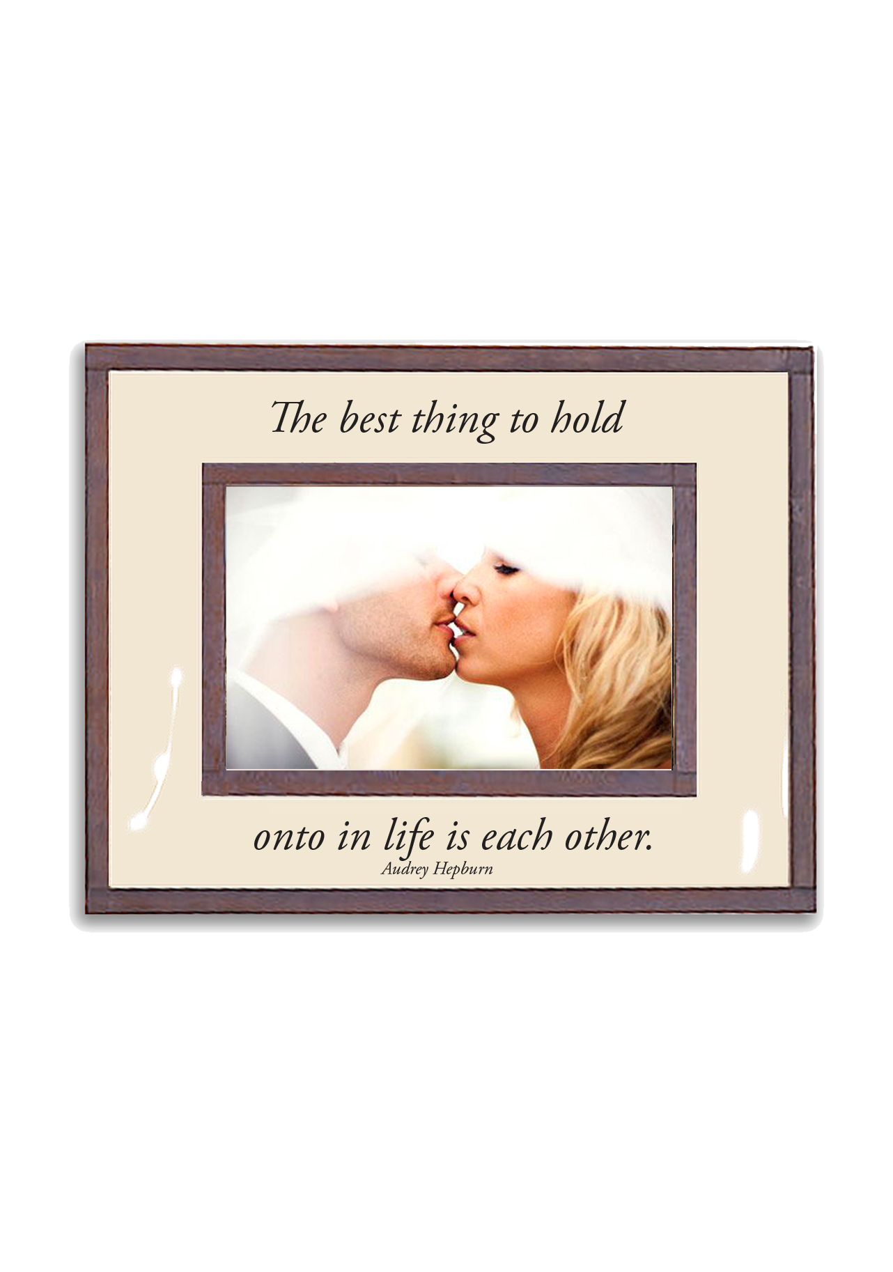 Bensgarden.com | The Best Thing To Hold On To In Life Copper & Glass Photo Frame - Ben's Garden. Made in New York City.