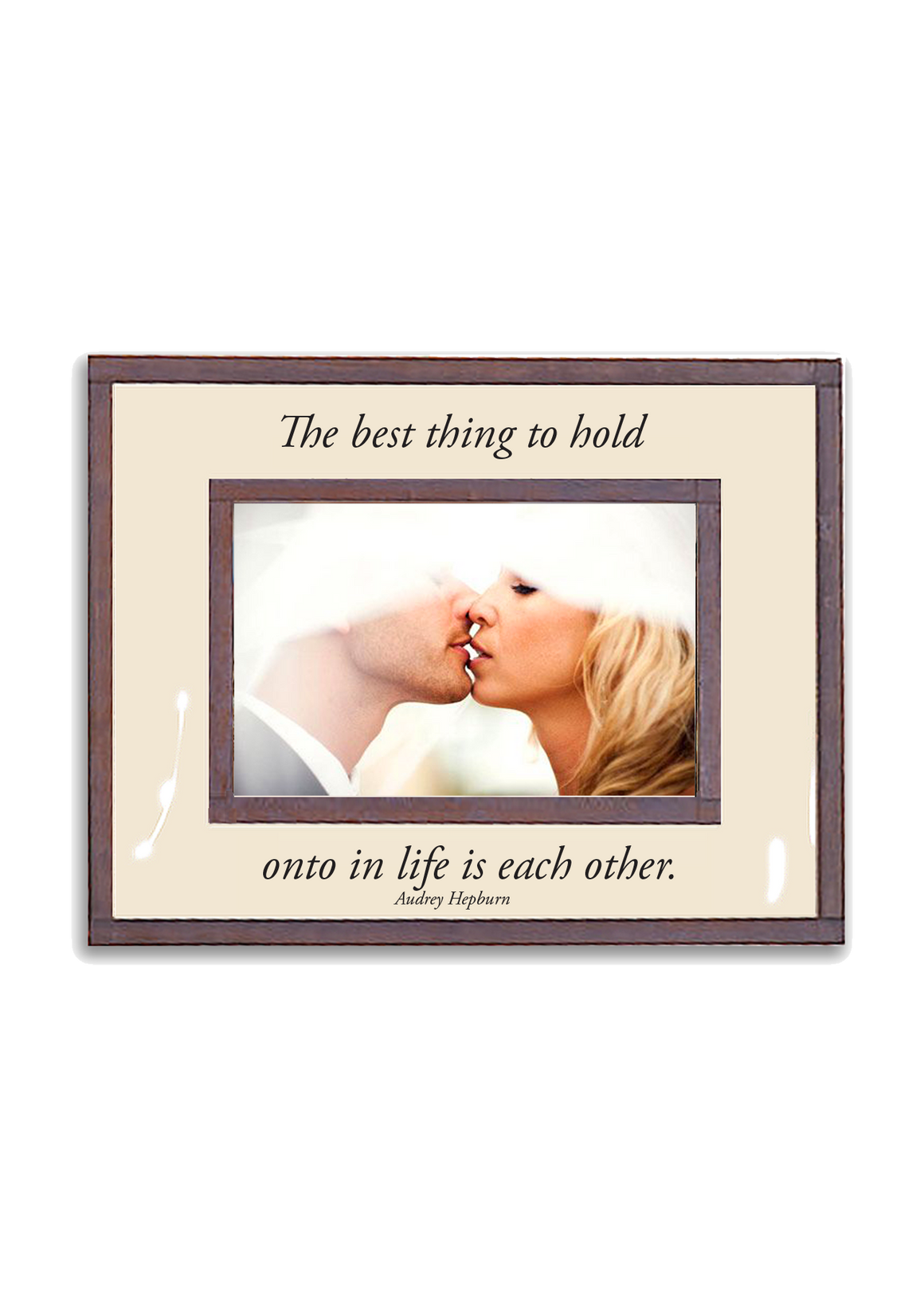 Bensgarden.com | The Best Thing To Hold On To In Life Copper & Glass Photo Frame - Ben's Garden. Made in New York City.