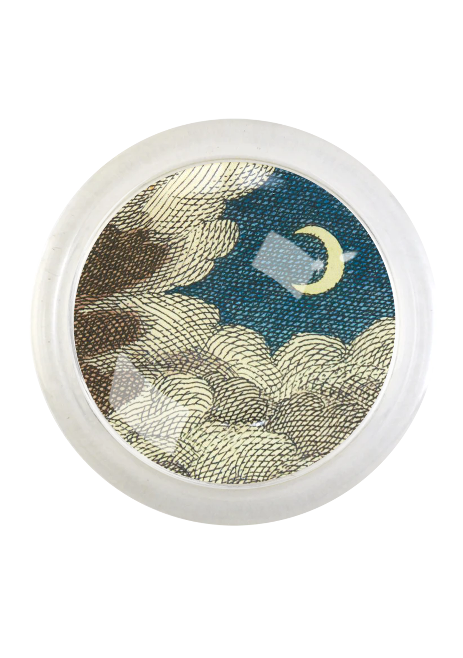 Night Sky 4" Round Glass Coaster