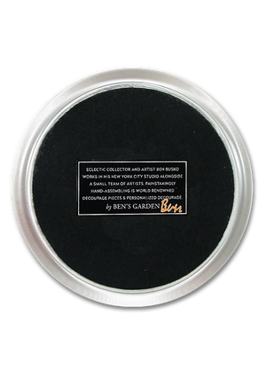 Skull And Crossbones 4" Round Glass Coaster