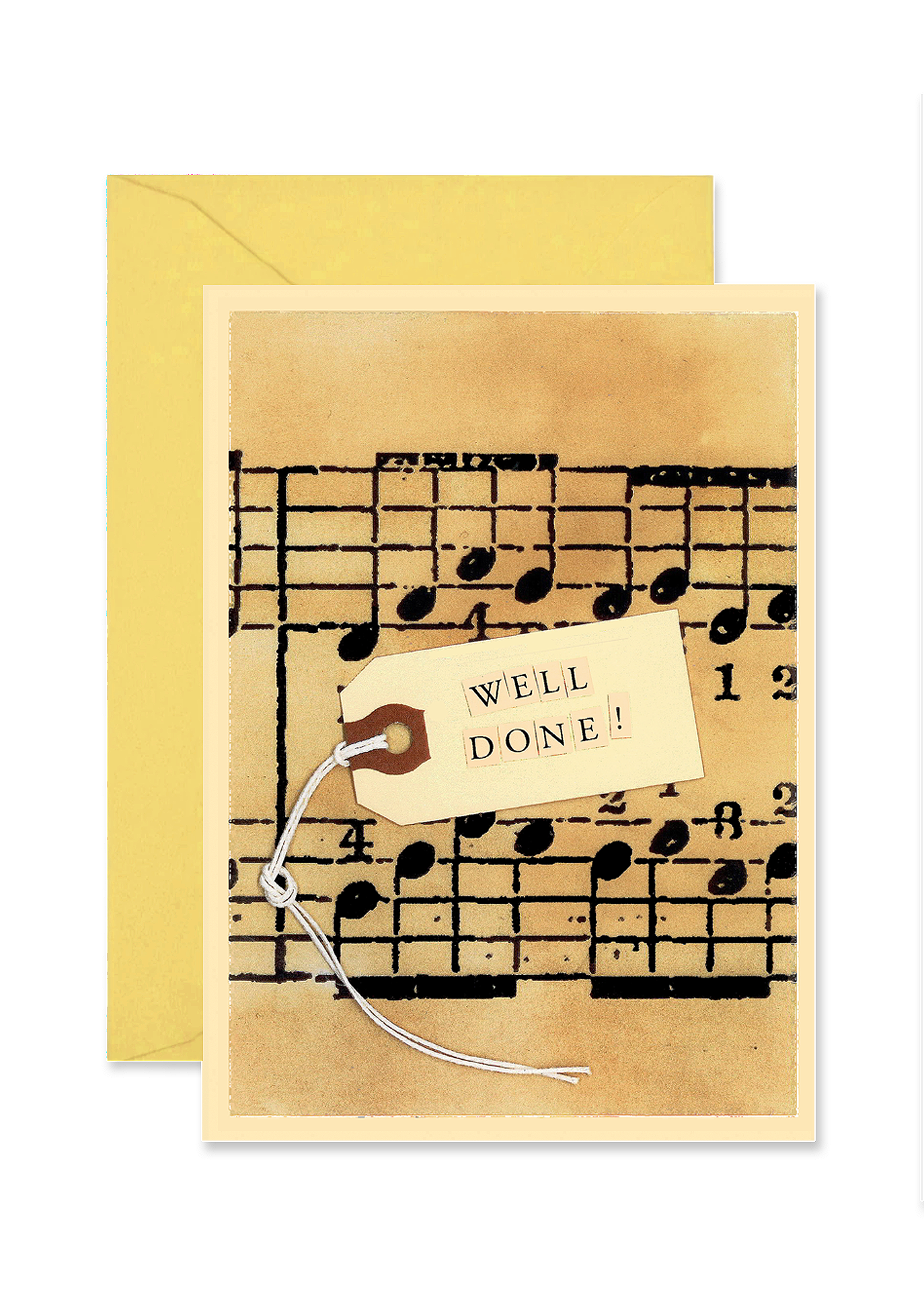 Well Done Folded A7 Greeting Card - Ben's Garden