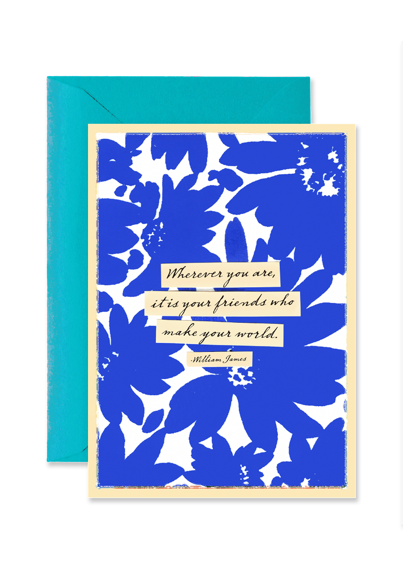 Wherever You Are Blank Folded A7 Greeting Card