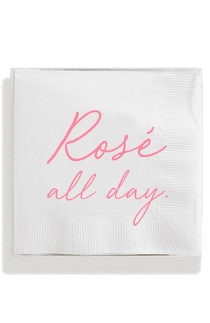 Rose All Day Amusing Cocktail Napkins
