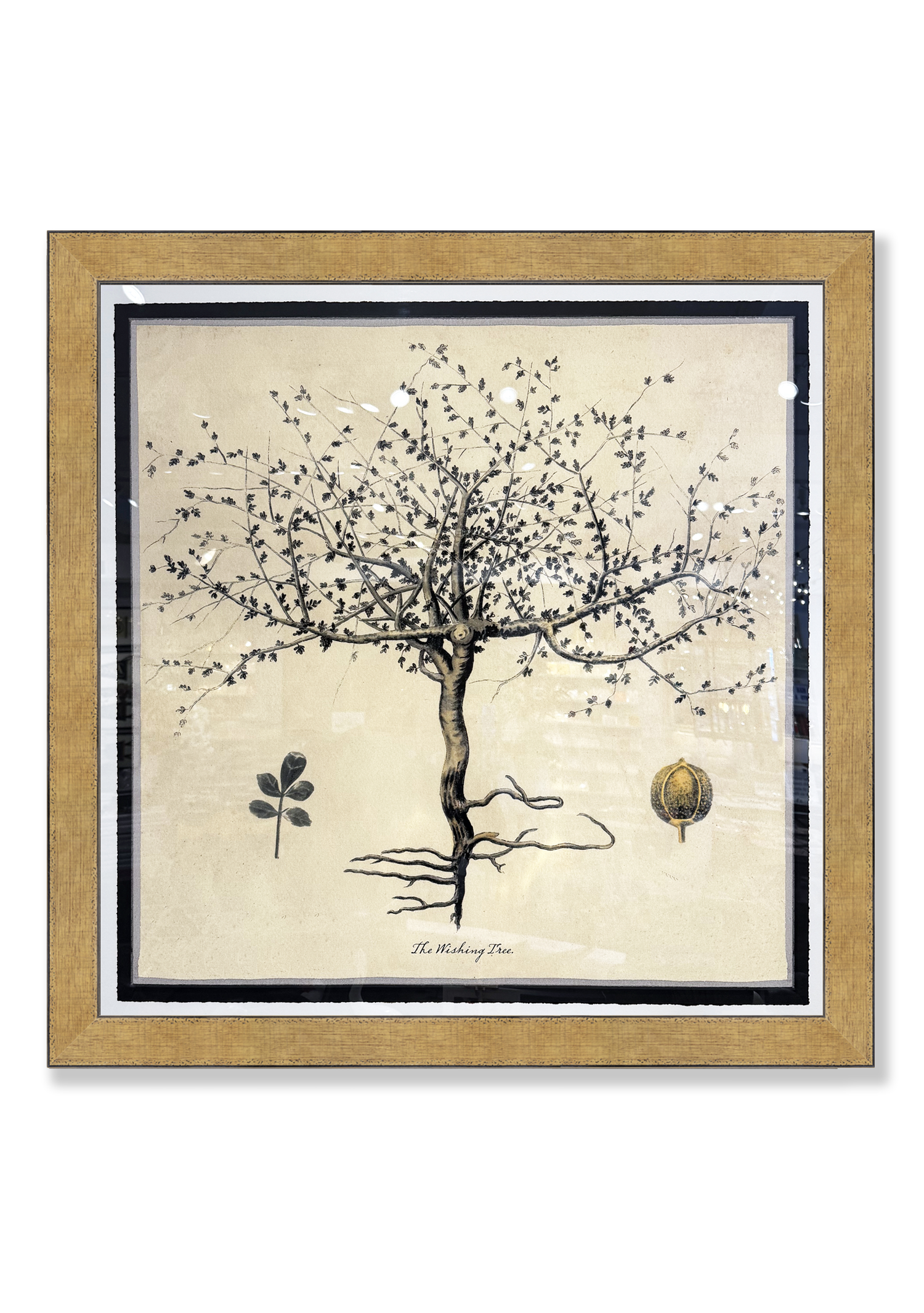 Hand-Embellished Wishing Tree