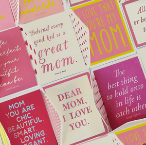 Behind Every Good Kid Is A Great Mom Greeting Card, Single Folded Card - Bensgarden.com