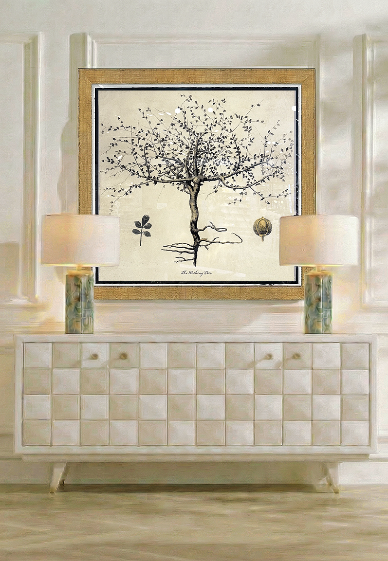 Hand-Embellished Wishing Tree