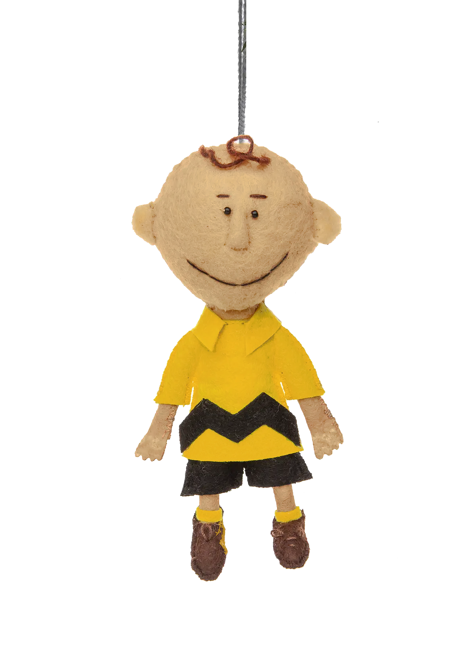 Hand-Sewn Felt Charlie Brown Ornament