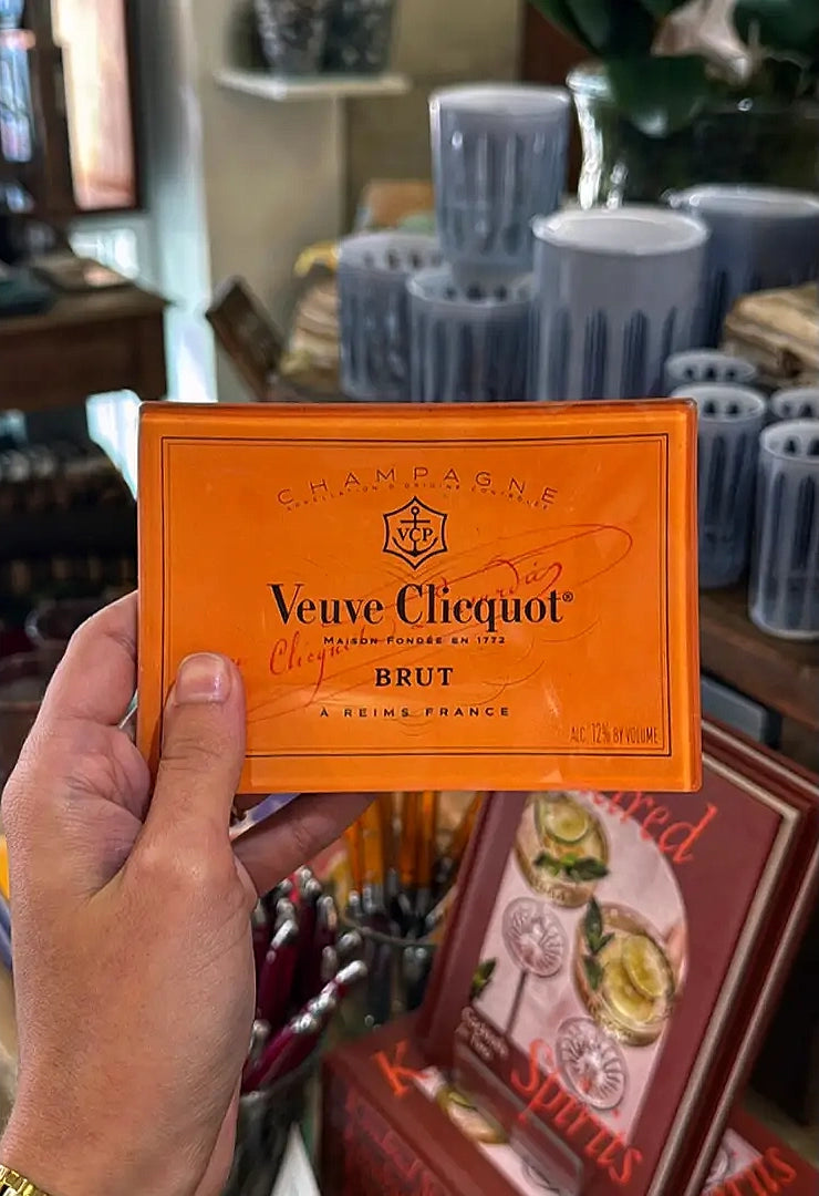 Veuve Clicquot Brut Glass Tray | Ben's Garden - Bensgarden.com