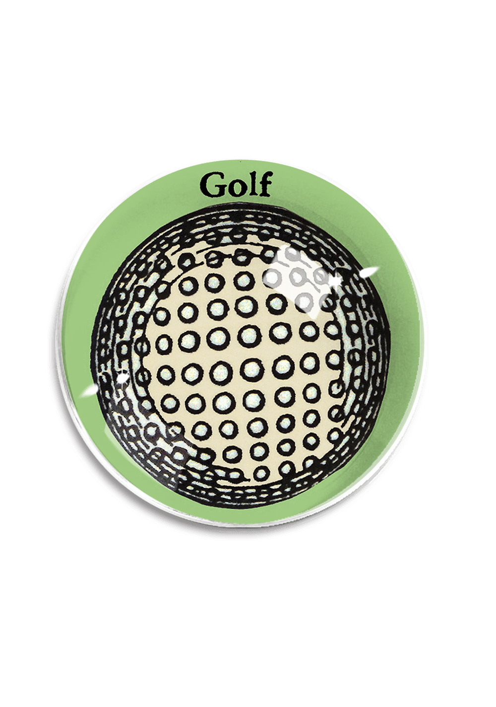 Golf Ball Crystal Dome Paperweight - Bensgarden.com