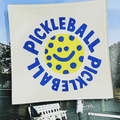 Pickleball Pickleball Decoupage Glass Tray - Bensgarden.com