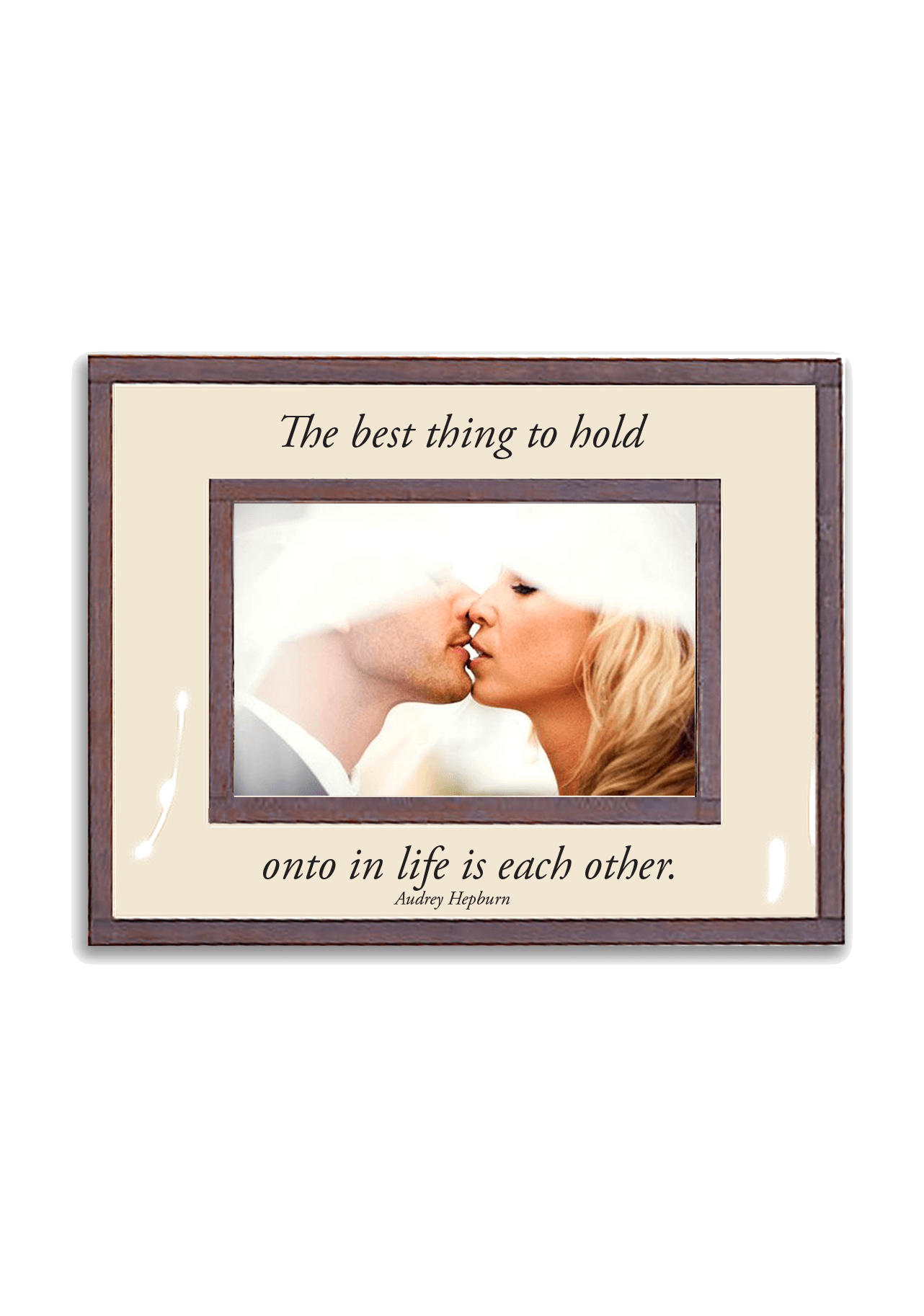 The Best Thing To Hold On To In Life Copper & Glass Photo Frame - Bensgarden.com