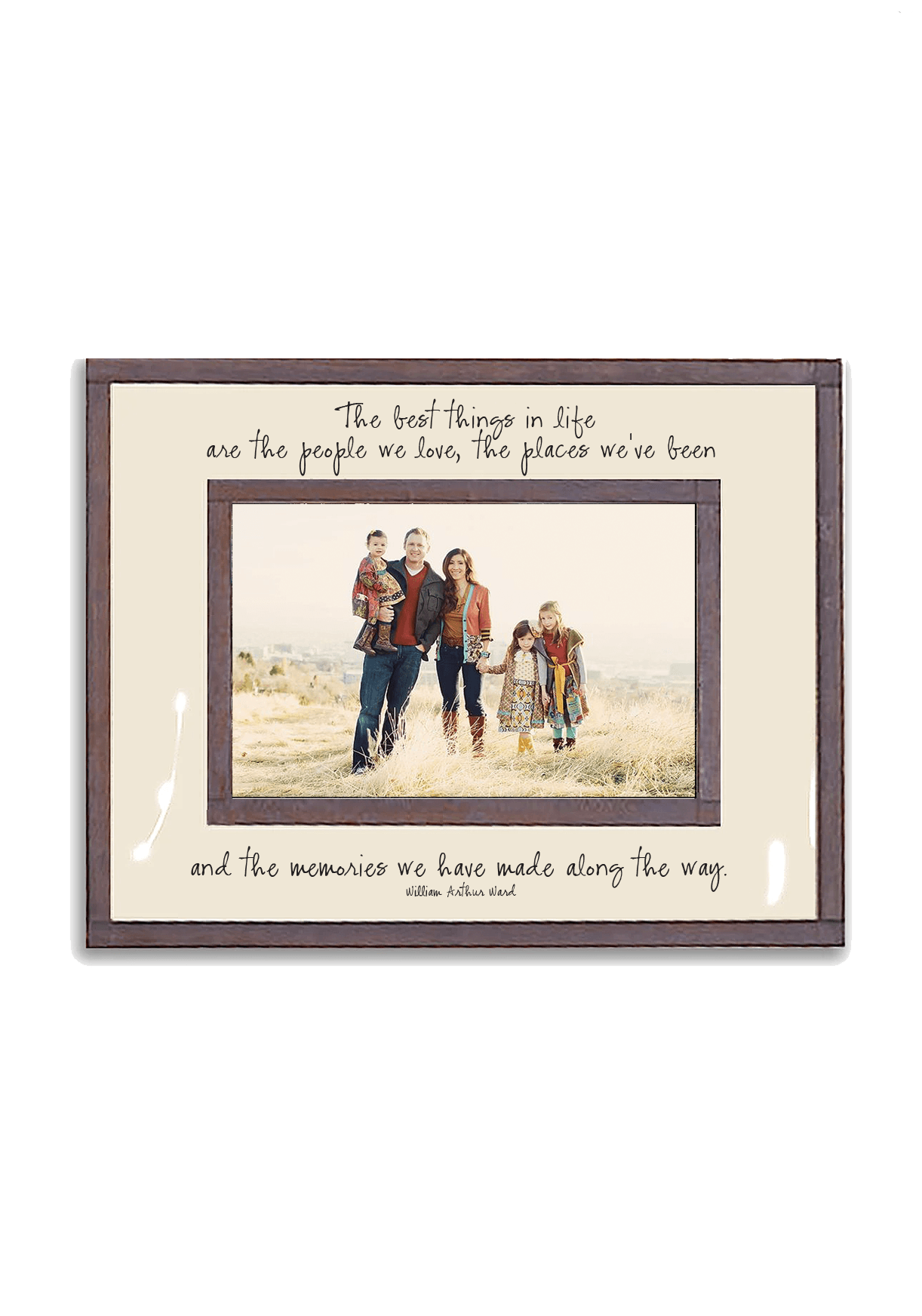 The Best Things In Life Copper & Glass Photo Frame - Bensgarden.com
