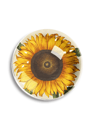 Vintage Sunflower No. 3 Crystal Dome Paperweight - Bensgarden.com