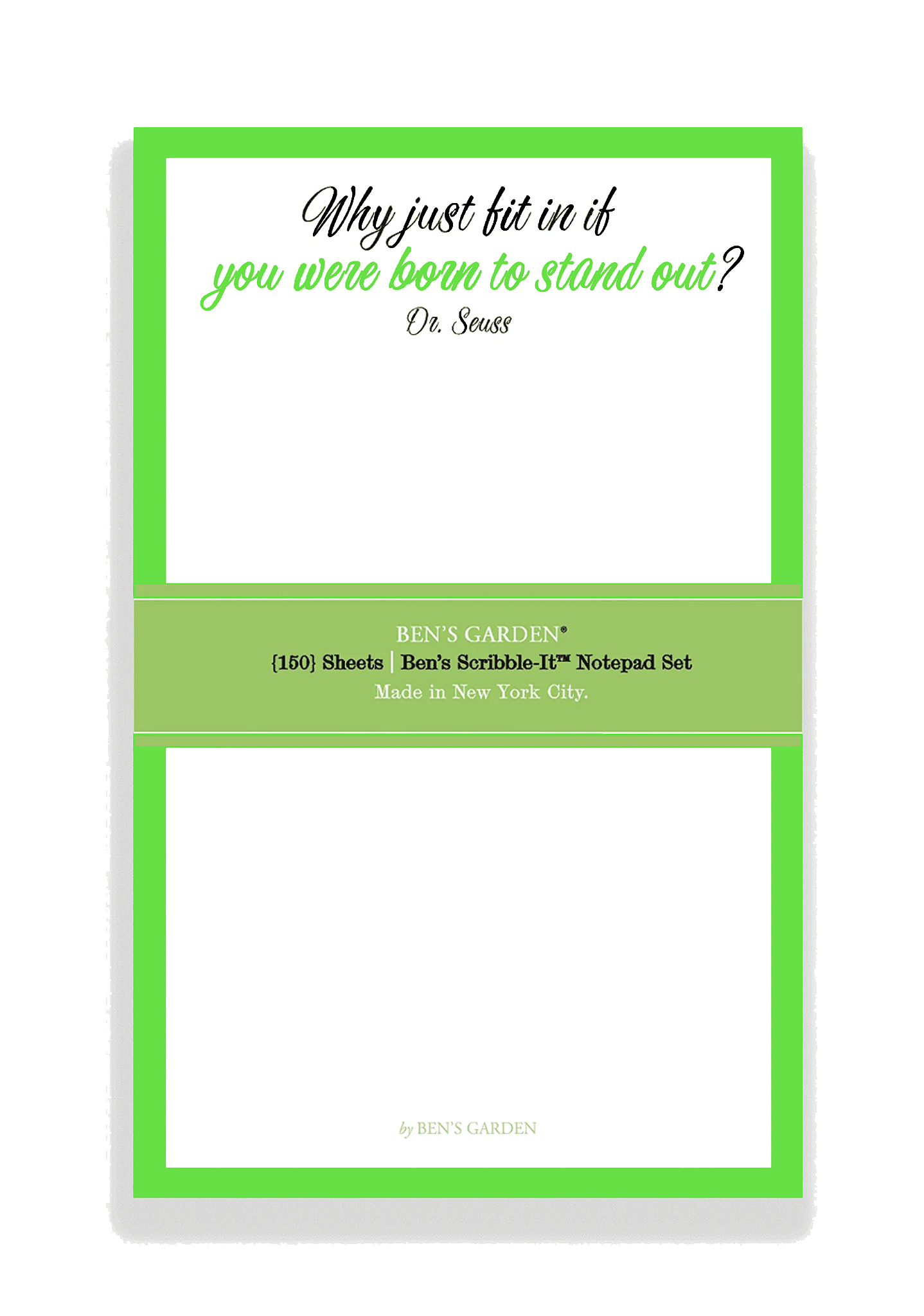 Why Just Fit It Scribble Notepad Set/ 3