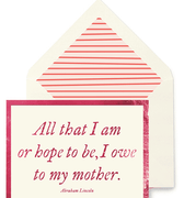 All That I Am Greeting Card, Single Card or Boxed Set of 8 - Bensgarden.com