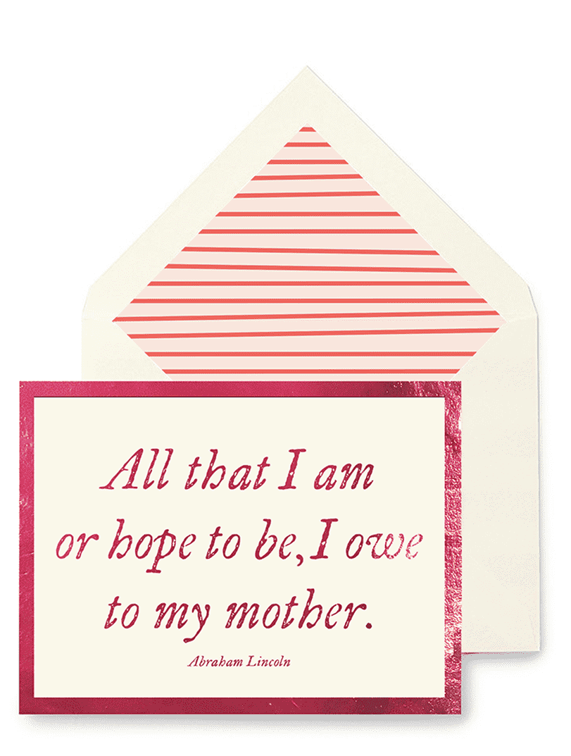 All That I Am Greeting Card, Single Card or Boxed Set of 8 - Bensgarden.com