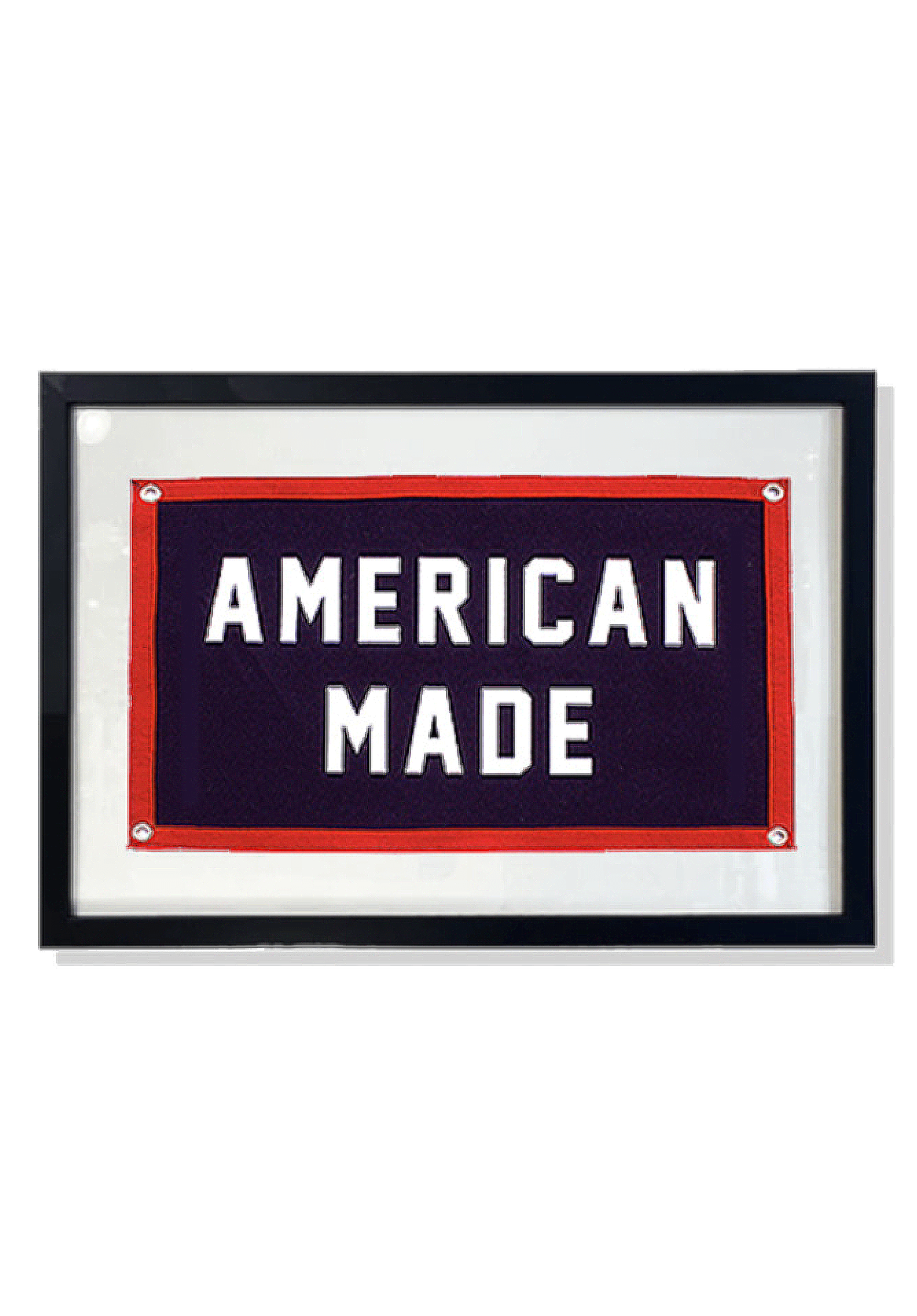 American Made Cut-And-Sewn Wool Felt Pennant Flag - Bensgarden.com