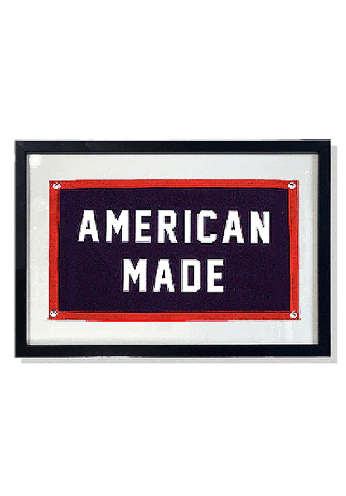American Made Cut-And-Sewn Wool Felt Pennant Flag - Bensgarden.com