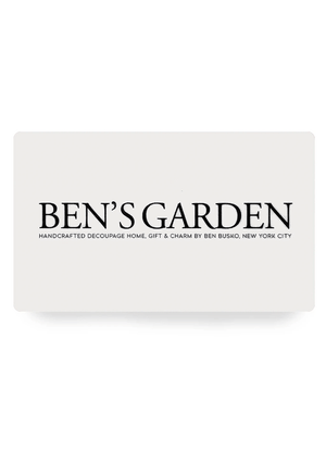 Ben's Garden E-Gift Cards - Bensgarden.com