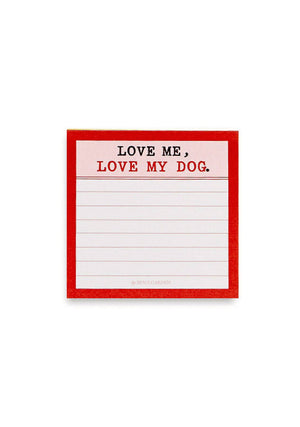 Ben's Garden Love Me, Love My Dog Scribble-It stickies Pad - Bensgarden.com