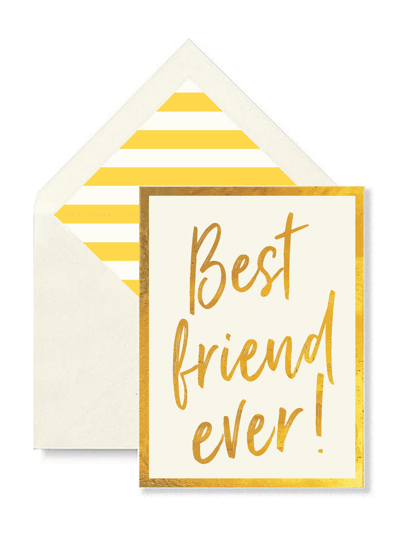 Best Friend Ever Greeting Card, Single Folded Card or Boxed Set of 8 - Bensgarden.com