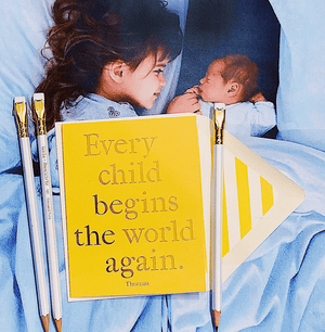 Every Child Begins The World Again Greeting Card, Single Folded Card - Bensgarden.com