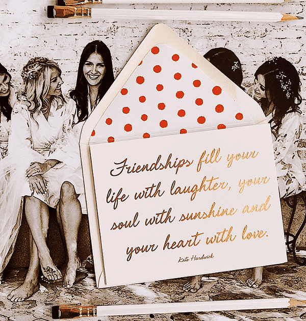 Spanx of my life friendship greeting card by I'll Know It When I See It