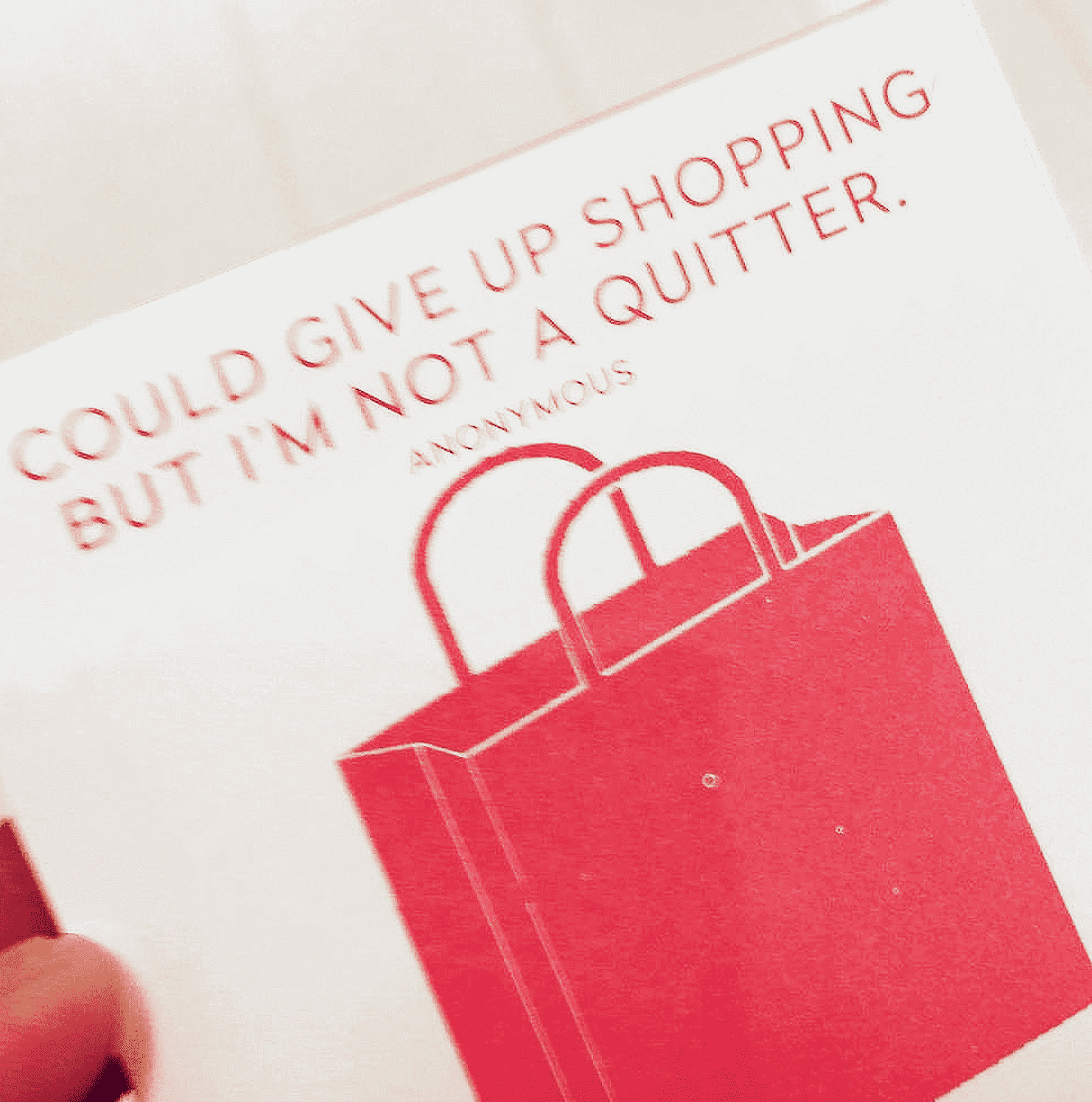 I Could Quit Shopping But I'm Not A Quitter Scribble-It Stickies Pad - Bensgarden.com