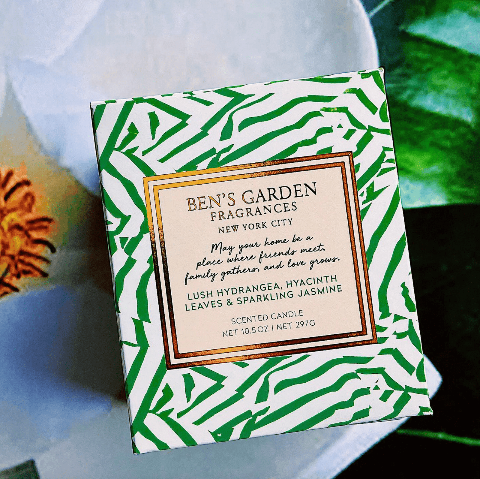 May Your Home Be A Place, Artisan Scented 10.5 oz. Signature Candle - Bensgarden.com