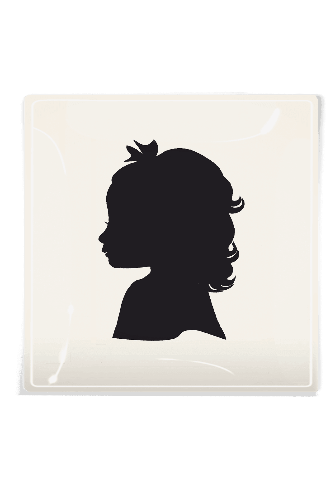 Personalized 10"x 10" Decoupage Glass Cocktail Tray - Bensgarden.com