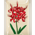 Scarlett Lily Decoupage Glass Tray - Bensgarden.com