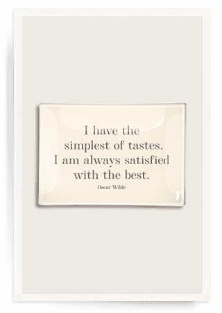 Simplest Of Tastes Decoupage Glass Tray - Bensgarden.com