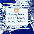 Strong Back, Gentle Heart Greeting Card, Single or Boxed Set of 8 - Bensgarden.com