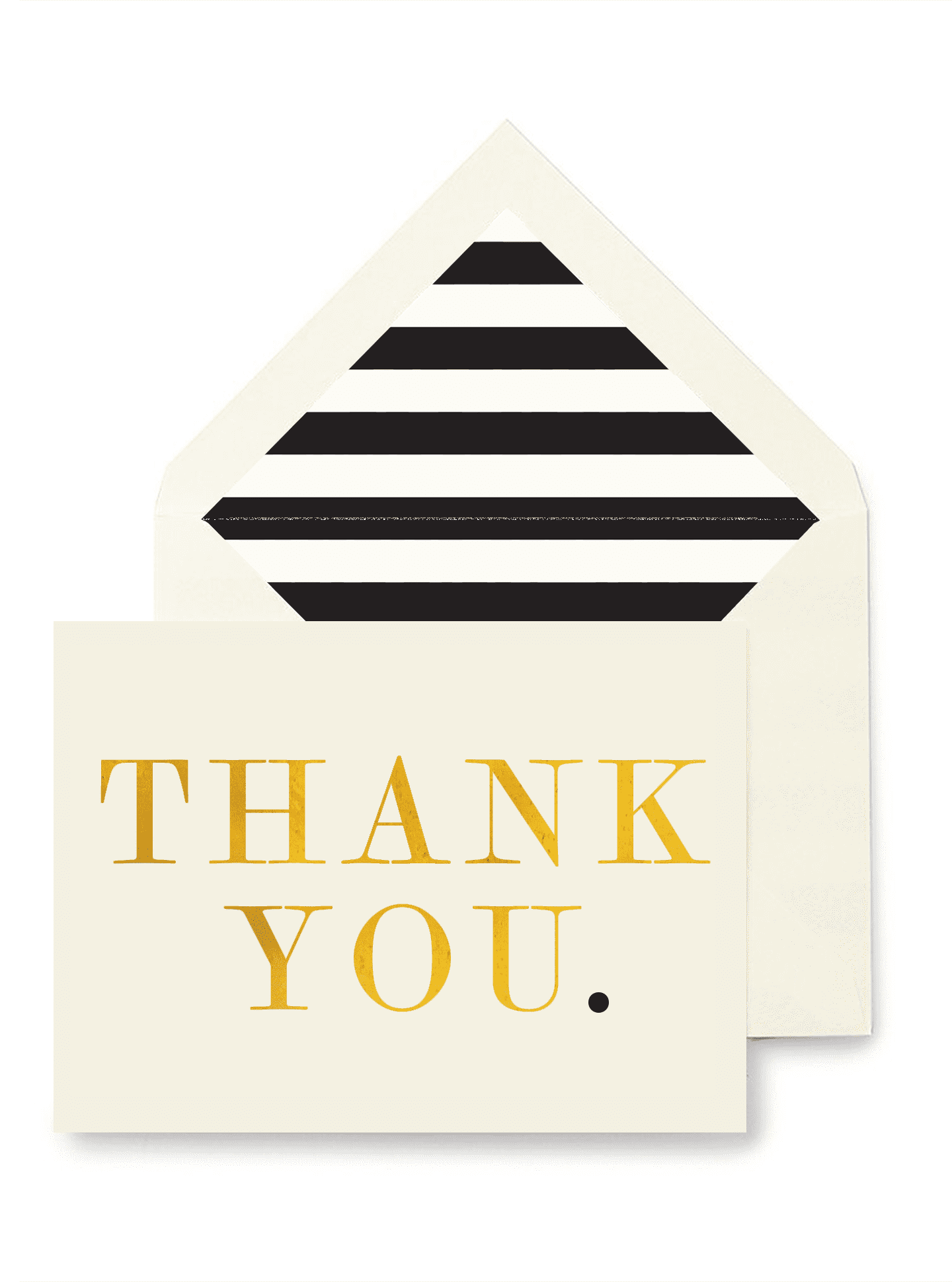 Thank You. Greeting Card, Single Folded Card or Boxed Set of 8 - Bensgarden.com