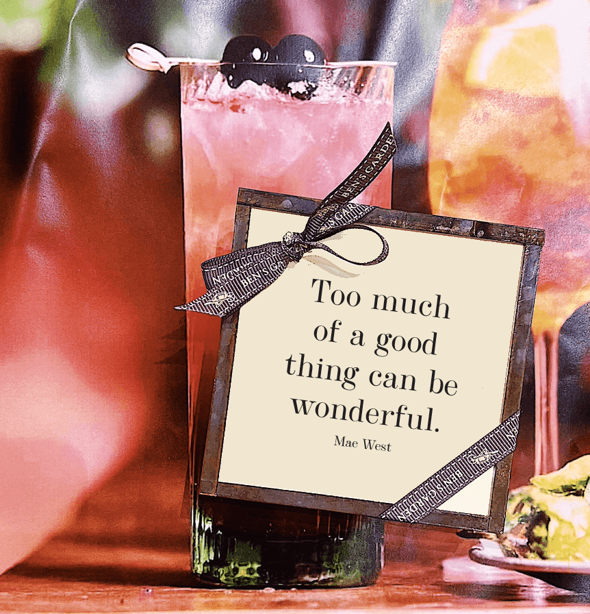 Too Much Of A Good Thing Copper & Glass Coasters, Set of 4 - Bensgarden.com