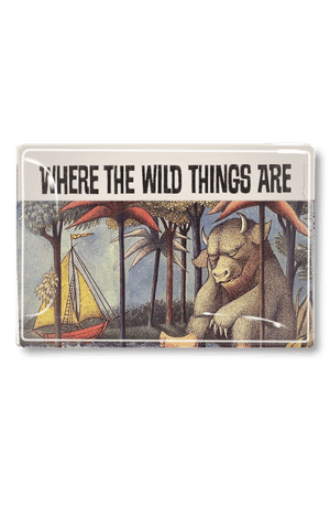 Where The Wild Things Are Decoupage Glass Tray - Bensgarden.com